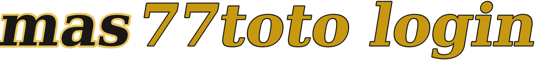 mas77toto login logo